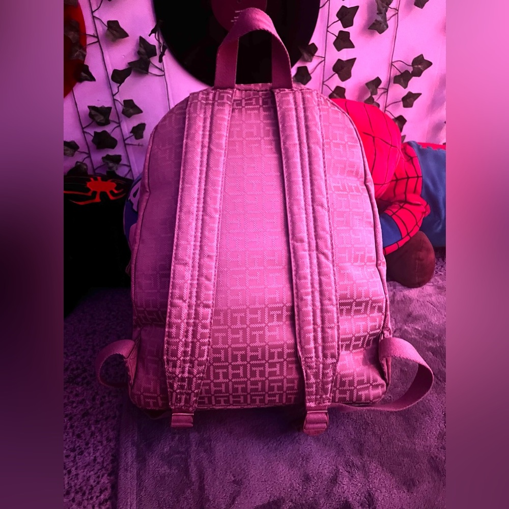 Tommy Hilfiger khaki backpack